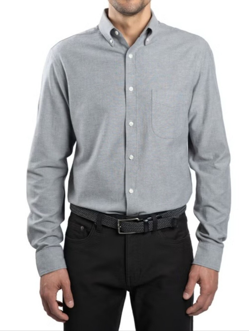 JACHS NEW YORK COMFORT OXFORD MENS BUTTON SHIRTS SIZE XL